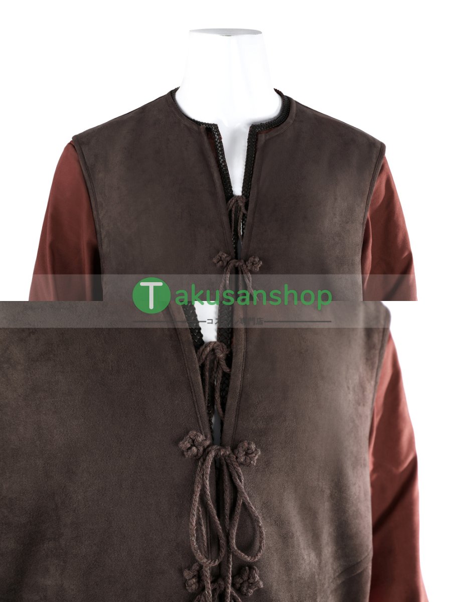 画像15: 映画 ロード・オブ・ザ・リング  アラゴルン Aragorn 風 コスチューム コスプレ衣装  オーダーメイド (15)