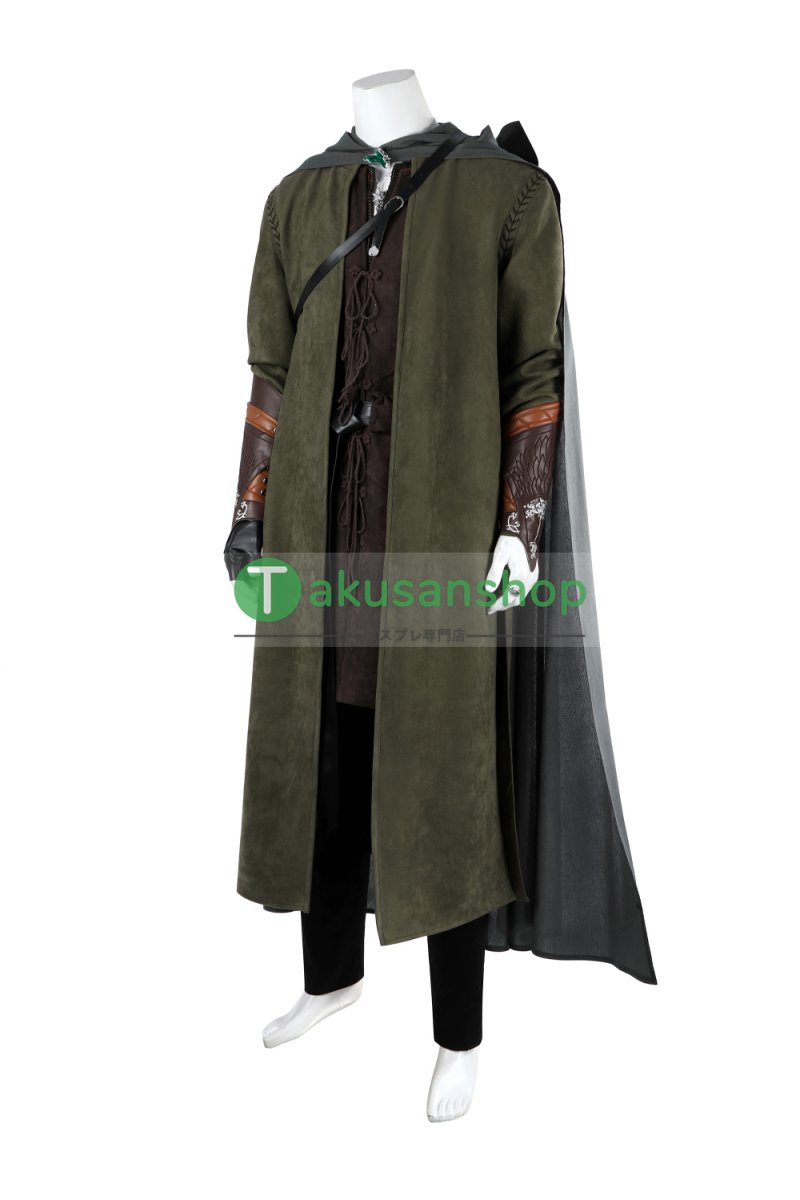 画像4: 映画 ロード・オブ・ザ・リング  アラゴルン Aragorn 風 コスチューム コスプレ衣装  オーダーメイド (4)
