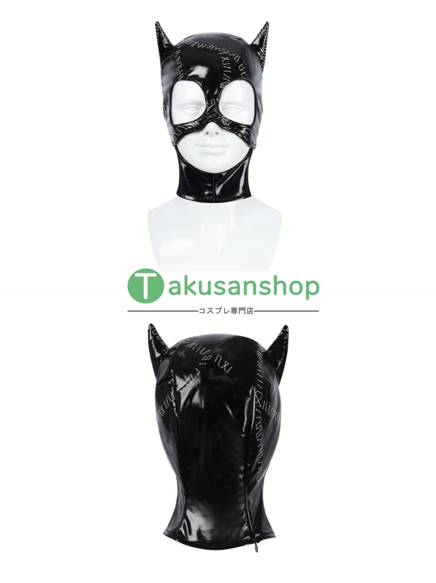 画像22: バットマン リターンズ  セリーナ・カイル Catwoman キャットウーマン 風 コスチューム コスプレ衣装 コスプレ靴 (22)