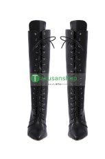 画像23: バットマン リターンズ  セリーナ・カイル Catwoman キャットウーマン 風 コスチューム コスプレ衣装 コスプレ靴 (23)