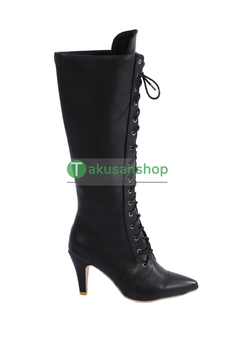 画像24: バットマン リターンズ  セリーナ・カイル Catwoman キャットウーマン 風 コスチューム コスプレ衣装 コスプレ靴 (24)