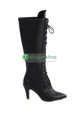 画像24: バットマン リターンズ  セリーナ・カイル Catwoman キャットウーマン 風 コスチューム コスプレ衣装 コスプレ靴 (24)