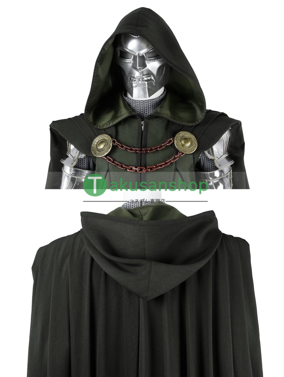 画像11: ファンタスティック４:ファースト・ステップ  ドクター・ドゥーム  Doctor Doom  風 コスチューム コスプレ衣装  オーダーメイド (11)