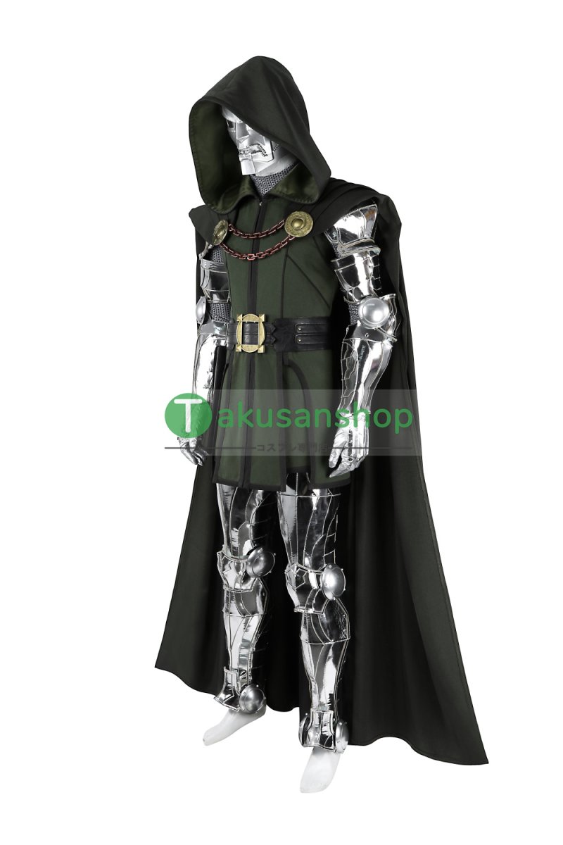画像2: ファンタスティック４:ファースト・ステップ  ドクター・ドゥーム  Doctor Doom  風 コスチューム コスプレ衣装  オーダーメイド (2)