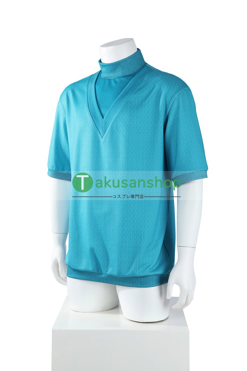 画像2: マインクラフト ザ・ムービー スティーブ  Steve  風 コスチューム コスプレ衣装  オーダーメイド (2)