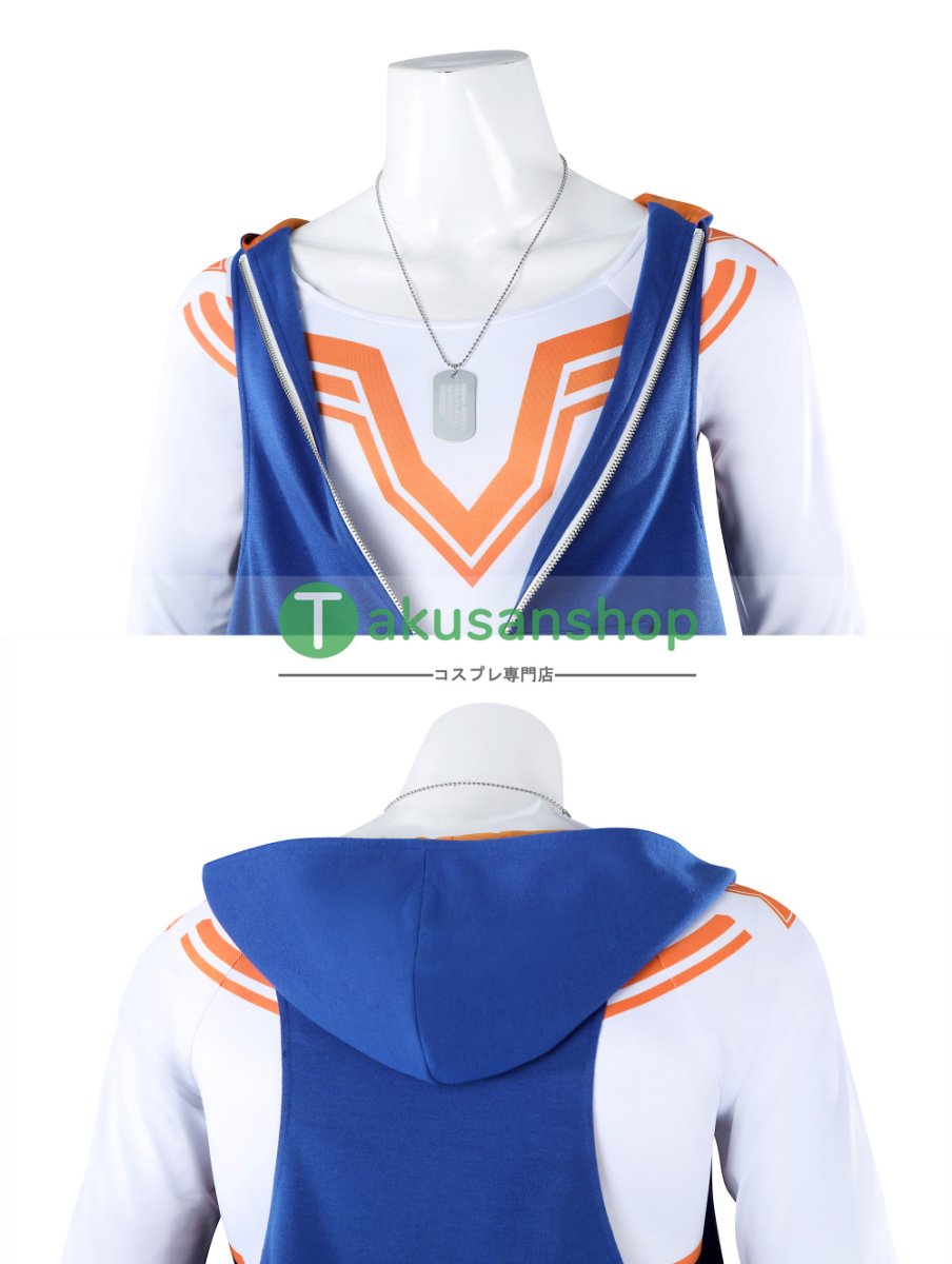 画像6: SF Street Fighter ストリートファイター  ルーク  LUKE  風 コスチューム コスプレ衣装 オーダーメイド (6)