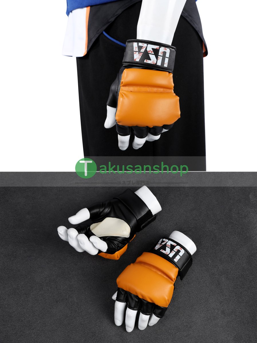 画像9: SF Street Fighter ストリートファイター  ルーク  LUKE  風 コスチューム コスプレ衣装 オーダーメイド (9)