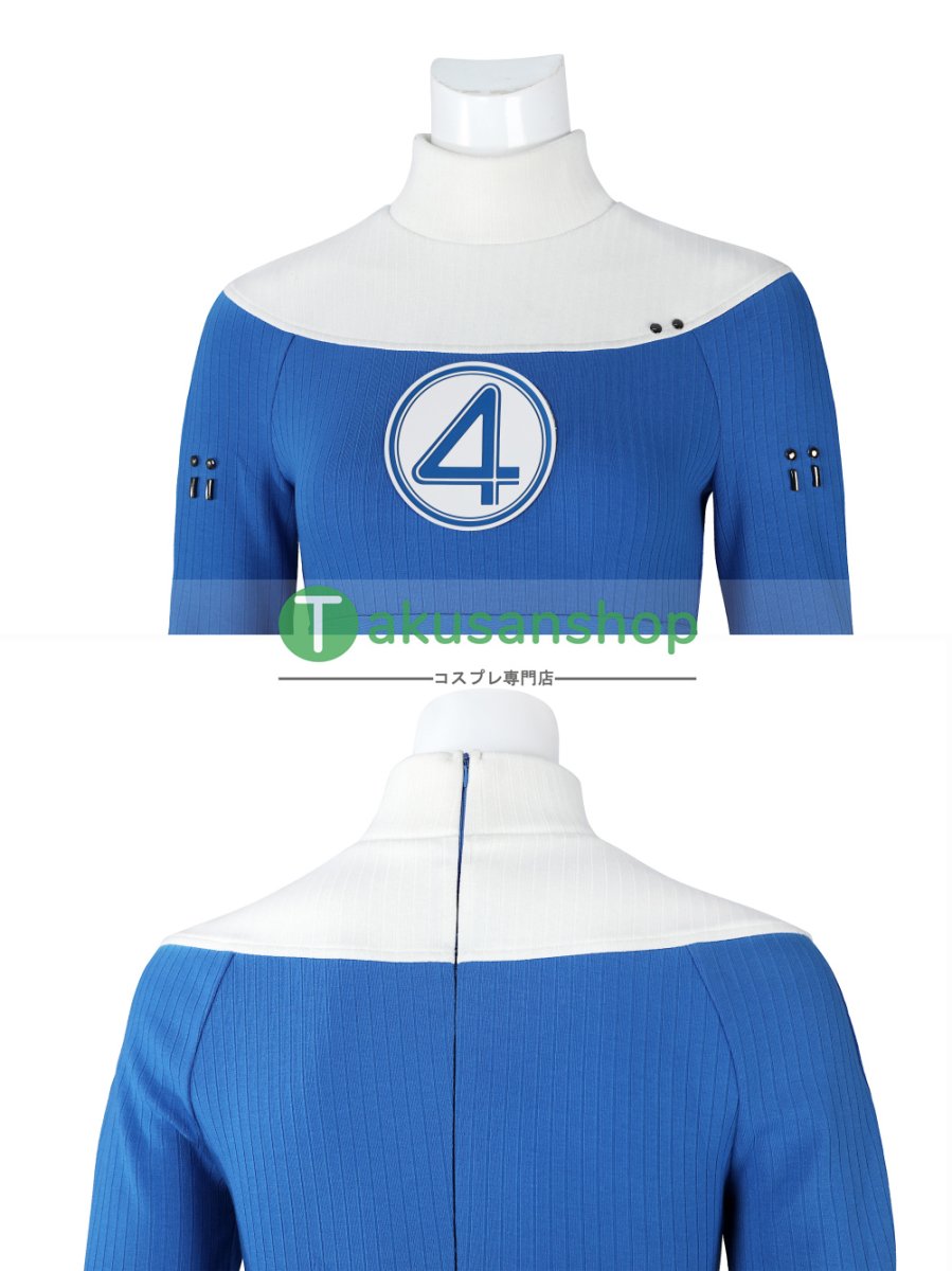 画像8: 2025映画 ファンタスティック4：ファースト・ステップ  スー・ストーム インビジブル ・ウーマン 風 コスチューム コスプレ衣装  オーダーメイド (8)