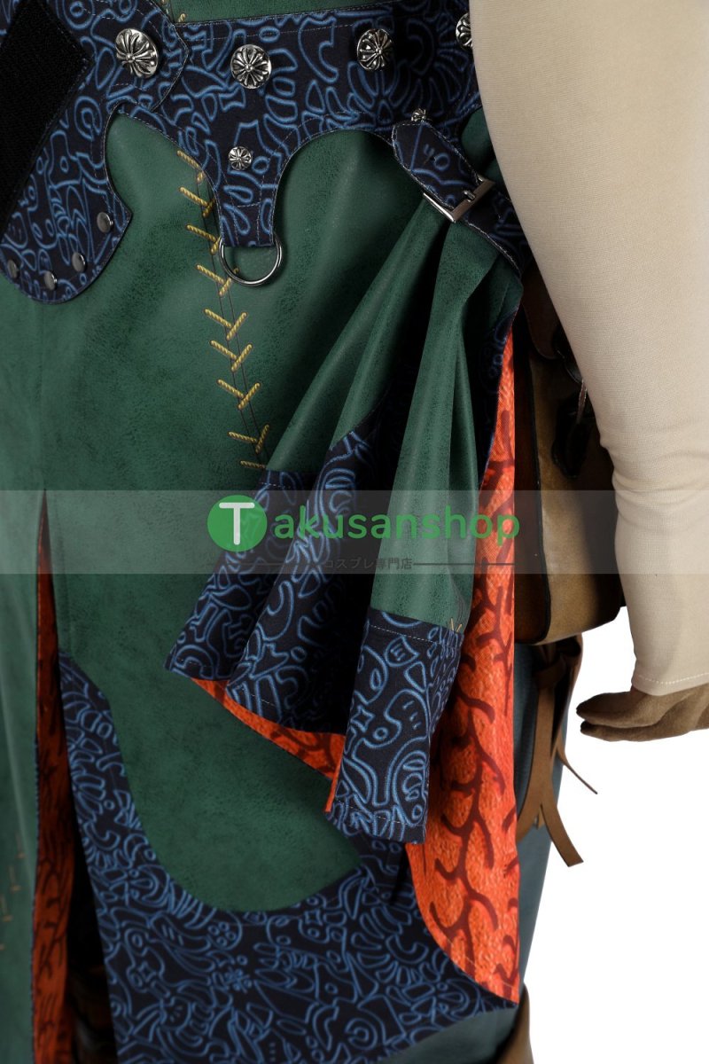 画像10: 【刀無し】モンハンワイルズ モンスターハンターワイルズ ホープ装備  風 コスチューム コスプレ衣装  オーダーメイド (10)