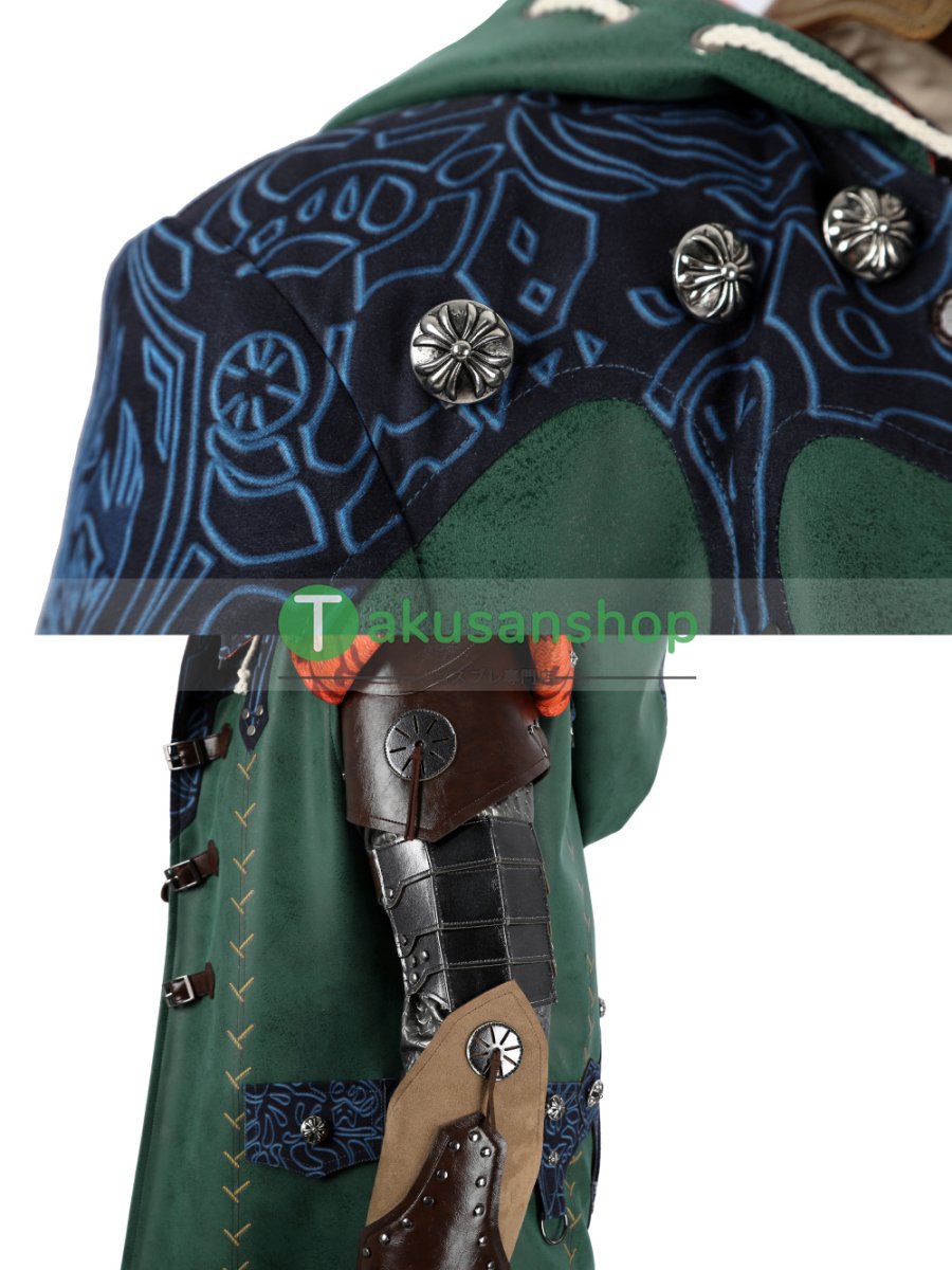 画像17: 【刀無し】モンハンワイルズ モンスターハンターワイルズ ホープ装備  風 コスチューム コスプレ衣装  オーダーメイド (17)