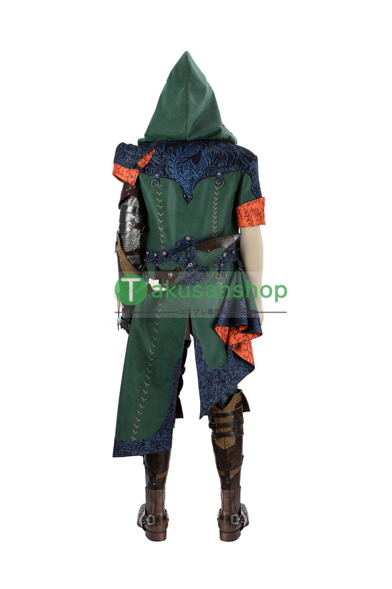 画像2: 【刀無し】モンハンワイルズ モンスターハンターワイルズ ホープ装備  風 コスチューム コスプレ衣装  オーダーメイド (2)