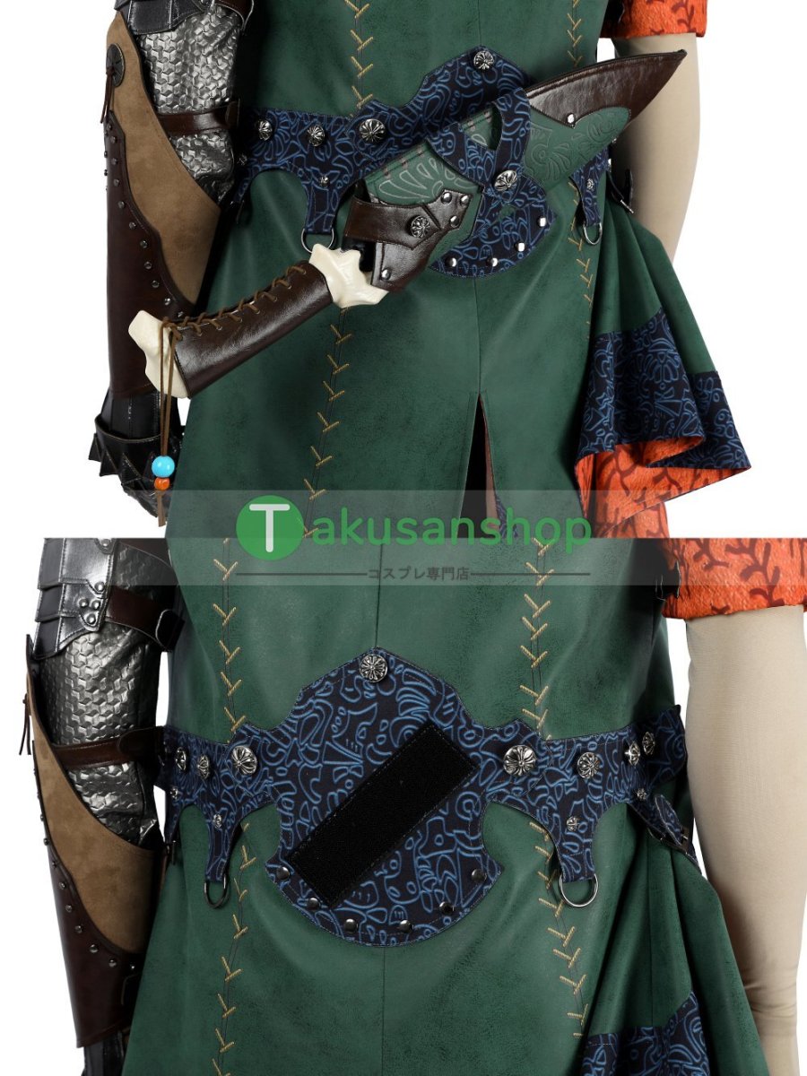 画像19: 【刀無し】モンハンワイルズ モンスターハンターワイルズ ホープ装備  風 コスチューム コスプレ衣装  オーダーメイド (19)