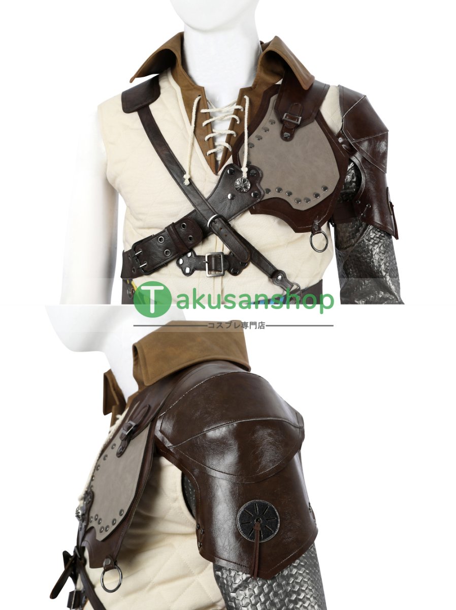 画像20: 【刀無し】モンハンワイルズ モンスターハンターワイルズ ホープ装備  風 コスチューム コスプレ衣装  オーダーメイド (20)