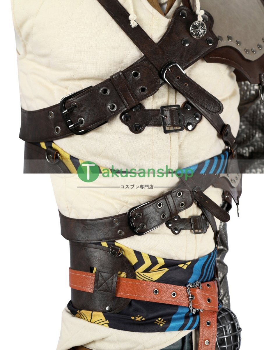 画像21: 【刀無し】モンハンワイルズ モンスターハンターワイルズ ホープ装備  風 コスチューム コスプレ衣装  オーダーメイド (21)