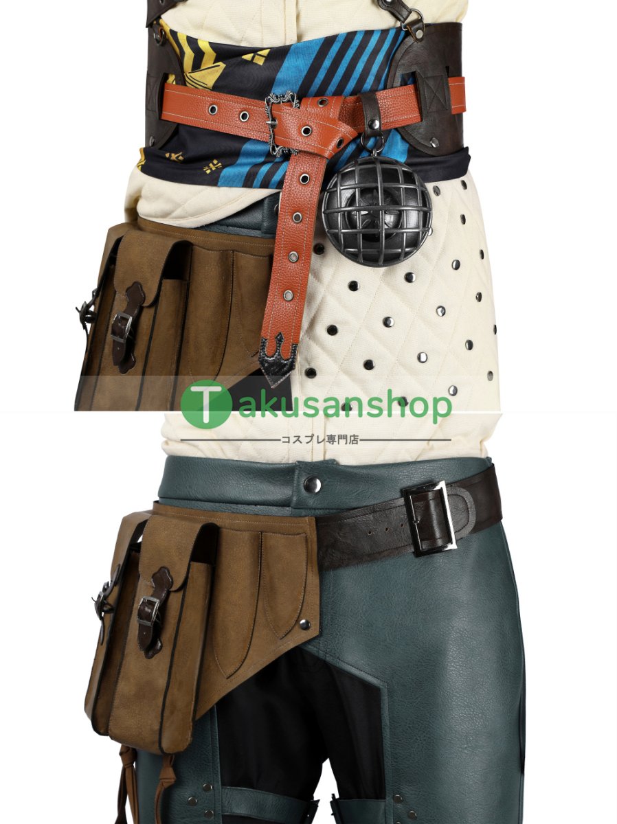 画像22: 【刀無し】モンハンワイルズ モンスターハンターワイルズ ホープ装備  風 コスチューム コスプレ衣装  オーダーメイド (22)