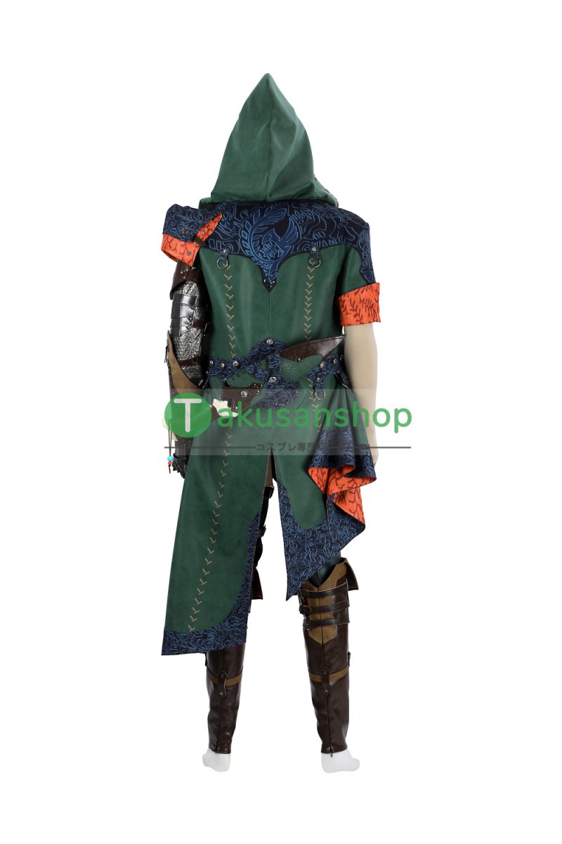 画像6: 【刀無し】モンハンワイルズ モンスターハンターワイルズ ホープ装備  風 コスチューム コスプレ衣装  オーダーメイド (6)