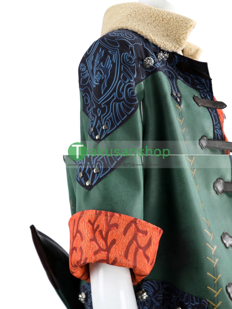 画像11: 【刀無し】モンハンワイルズ モンスターハンターワイルズ ホープ装備 女性Ver 風 コスチューム コスプレ衣装  オーダーメイド (11)