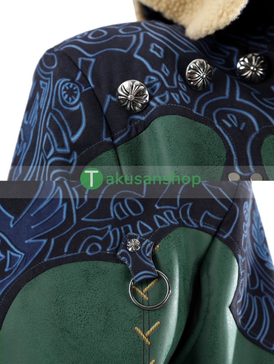 画像13: 【刀無し】モンハンワイルズ モンスターハンターワイルズ ホープ装備 女性Ver 風 コスチューム コスプレ衣装  オーダーメイド (13)