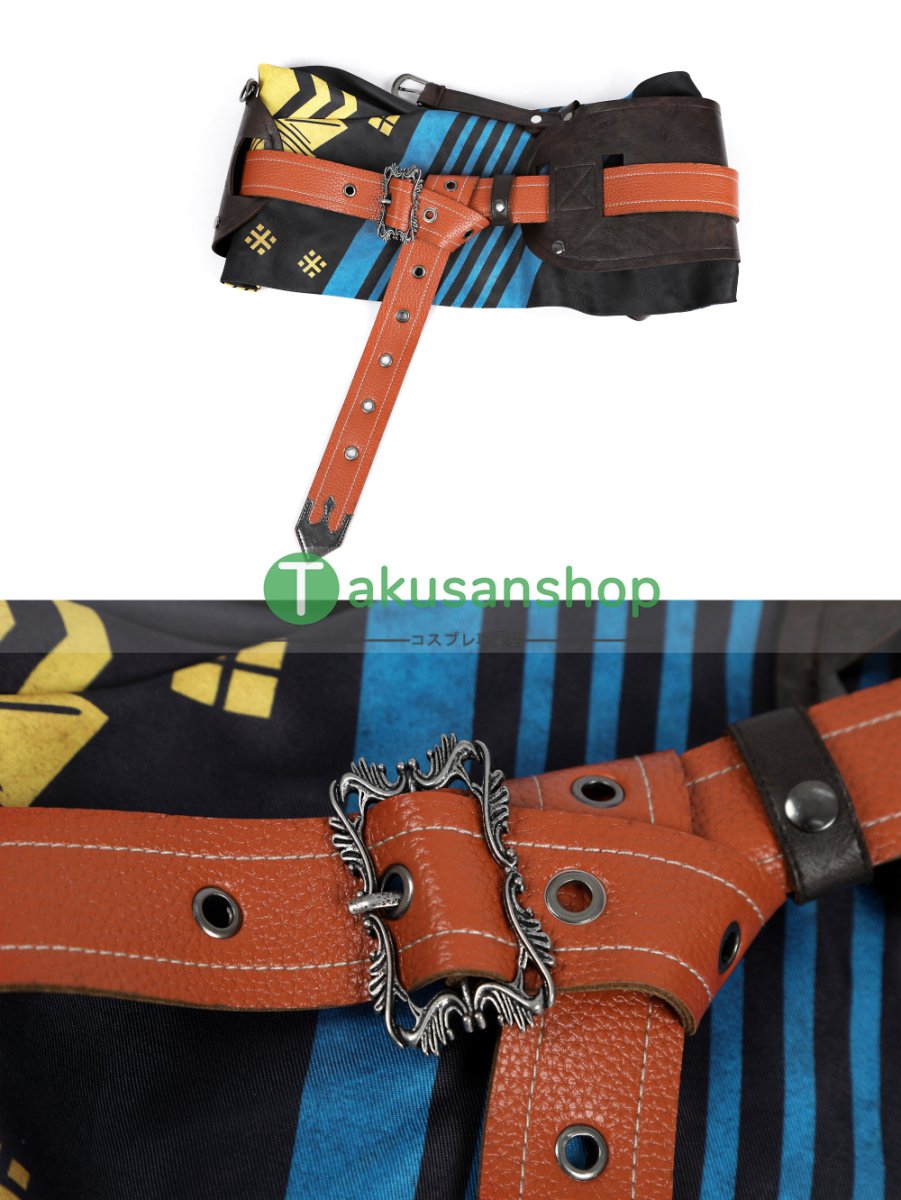 画像17: 【刀無し】モンハンワイルズ モンスターハンターワイルズ ホープ装備 女性Ver 風 コスチューム コスプレ衣装  オーダーメイド (17)