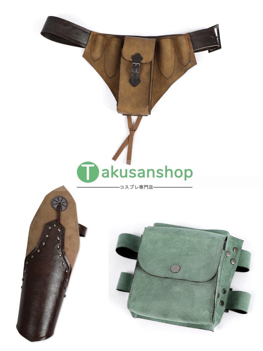 画像22: 【刀無し】モンハンワイルズ モンスターハンターワイルズ ホープ装備 女性Ver 風 コスチューム コスプレ衣装  オーダーメイド (22)