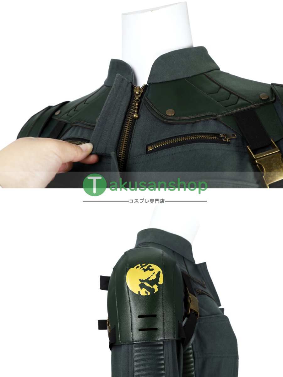 画像12: 【武器無し】サンダーボルツ  Thunderbolts  エレーナ ブラック・ウィドウ 風 コスチューム コスプレ衣装 オーダーメイド (12)
