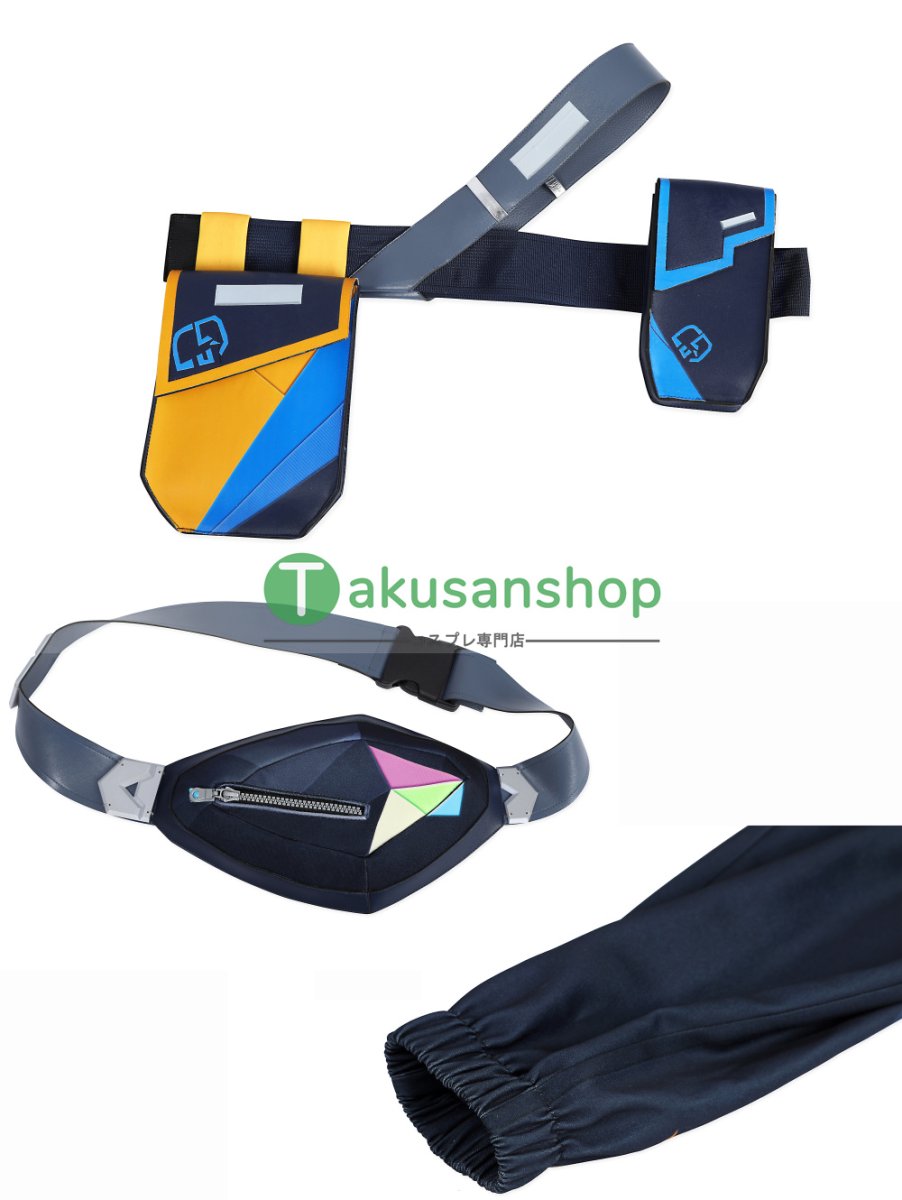 画像18: 【9.26-10.30製作不可】VALORANT ヴァロラント ウェイレイ Waylay  風 コスチューム コスプレ衣装 (18)