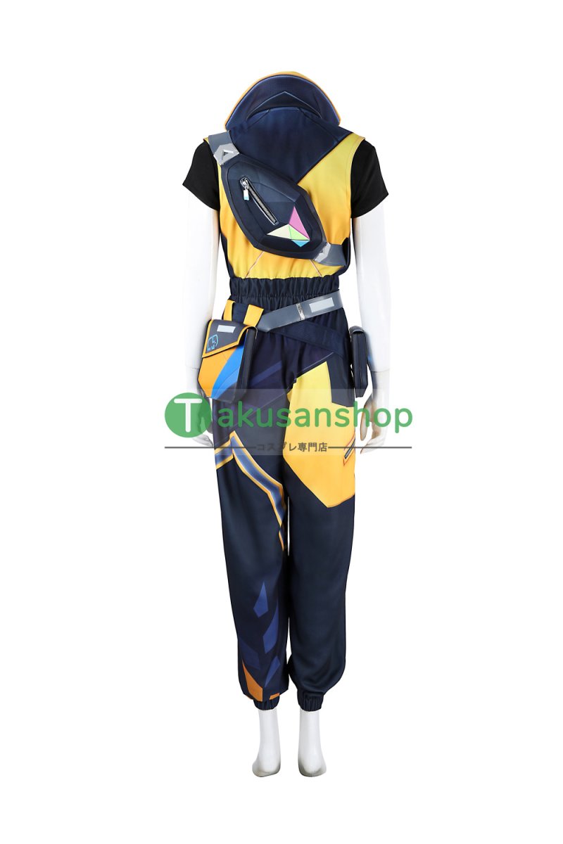 画像7: 【9.26-10.30製作不可】VALORANT ヴァロラント ウェイレイ Waylay  風 コスチューム コスプレ衣装 (7)
