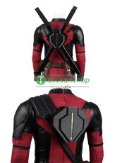画像11: 【武器無し】子供向  デッドプール＆ウルヴァリン Deadpool 3 ウェイド ウィルソン 風 コスチューム コスプレ衣装 (11)