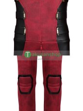 画像18: 【武器無し】子供向  デッドプール＆ウルヴァリン Deadpool 3 ウェイド ウィルソン 風 コスチューム コスプレ衣装 (18)