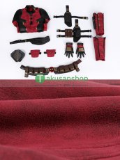 画像24: 【武器無し】子供向  デッドプール＆ウルヴァリン Deadpool 3 ウェイド ウィルソン 風 コスチューム コスプレ衣装 (24)