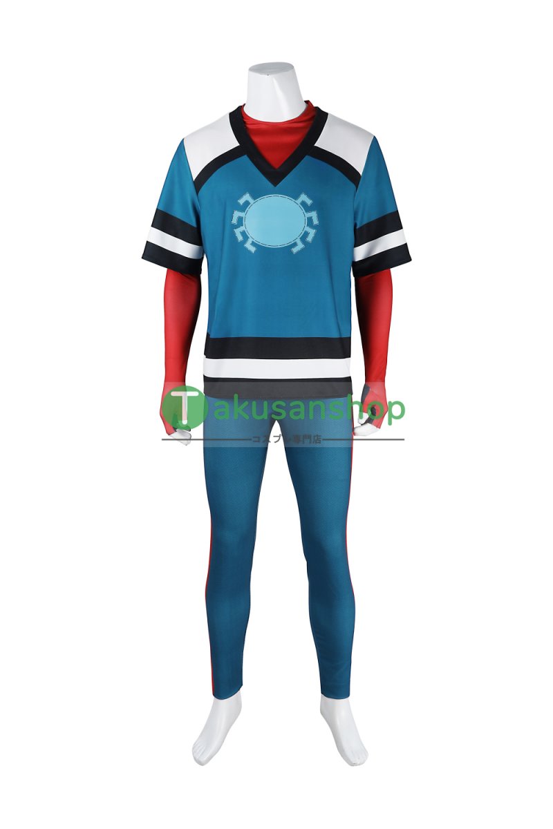 画像7: スパイダーマン フレンドリー・ネイバーフッド  ピーター・パーカー 風  コスチューム コスプレ衣装 (7)