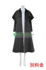 画像11: アダムス・ファミリー  ドラマ  ウェンズデー  Wednesday ネヴァーモア学園制服   風 コスチューム コスプレ衣装 (11)