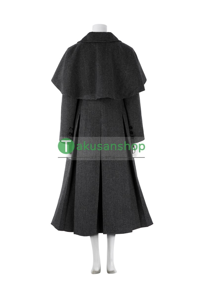 画像13: アダムス・ファミリー  ドラマ  ウェンズデー  Wednesday ネヴァーモア学園制服   風 コスチューム コスプレ衣装 (13)