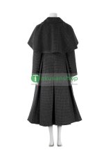 画像13: アダムス・ファミリー  ドラマ  ウェンズデー  Wednesday ネヴァーモア学園制服   風 コスチューム コスプレ衣装 (13)