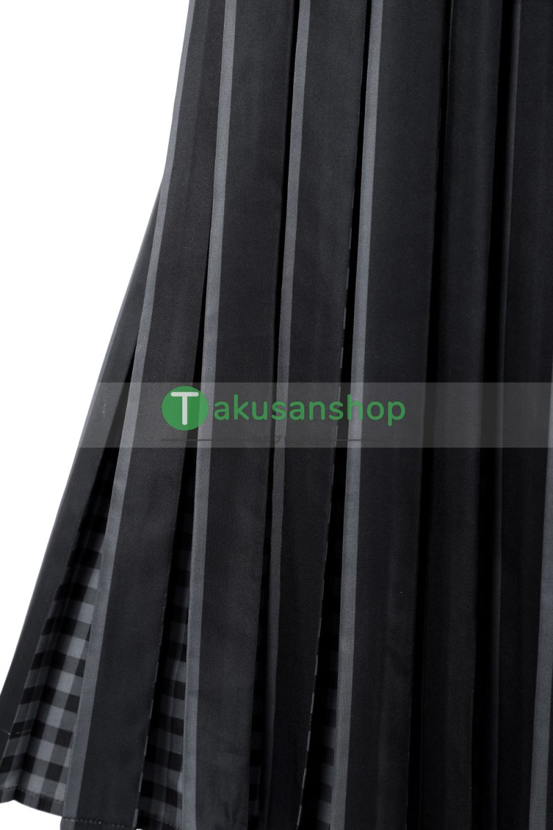 画像17: アダムス・ファミリー  ドラマ  ウェンズデー  Wednesday ネヴァーモア学園制服   風 コスチューム コスプレ衣装 (17)