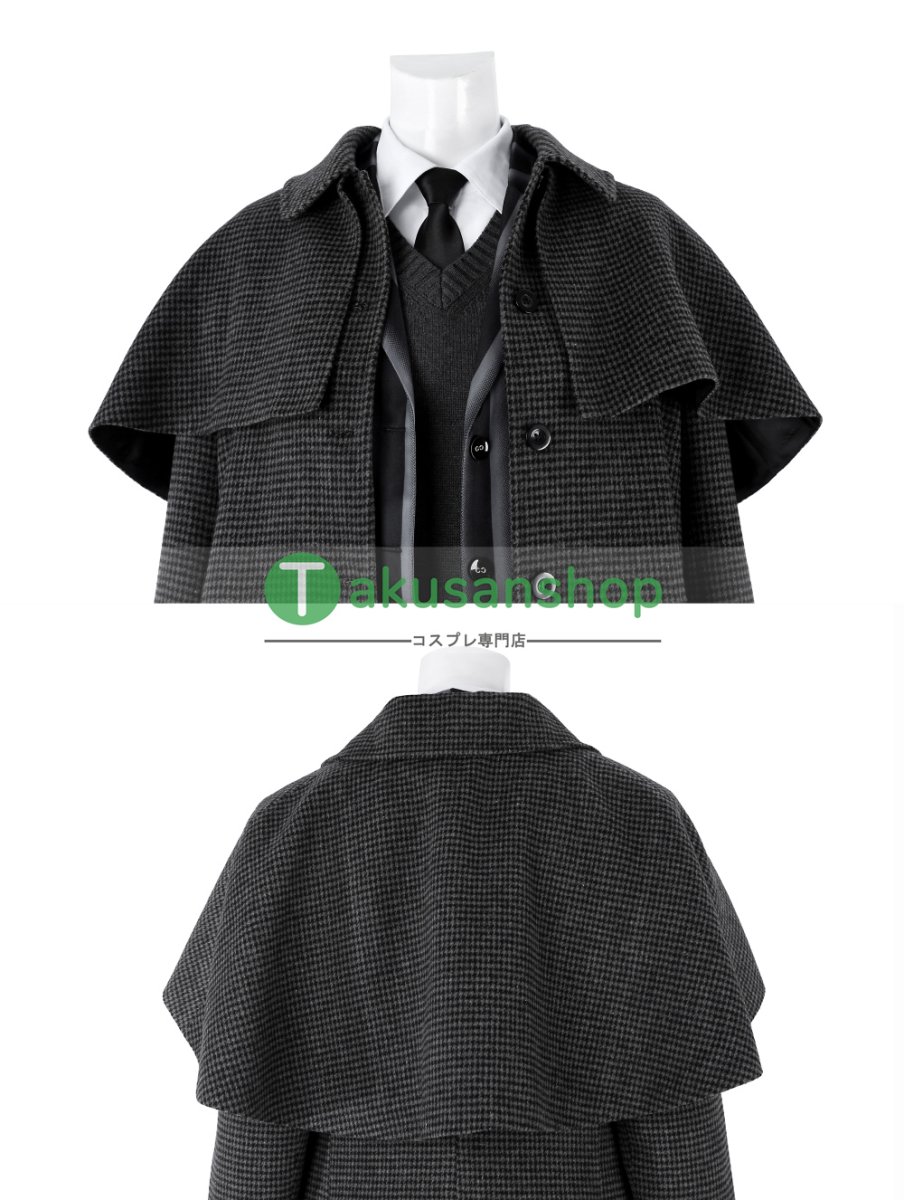 画像18: アダムス・ファミリー  ドラマ  ウェンズデー  Wednesday ネヴァーモア学園制服   風 コスチューム コスプレ衣装 (18)