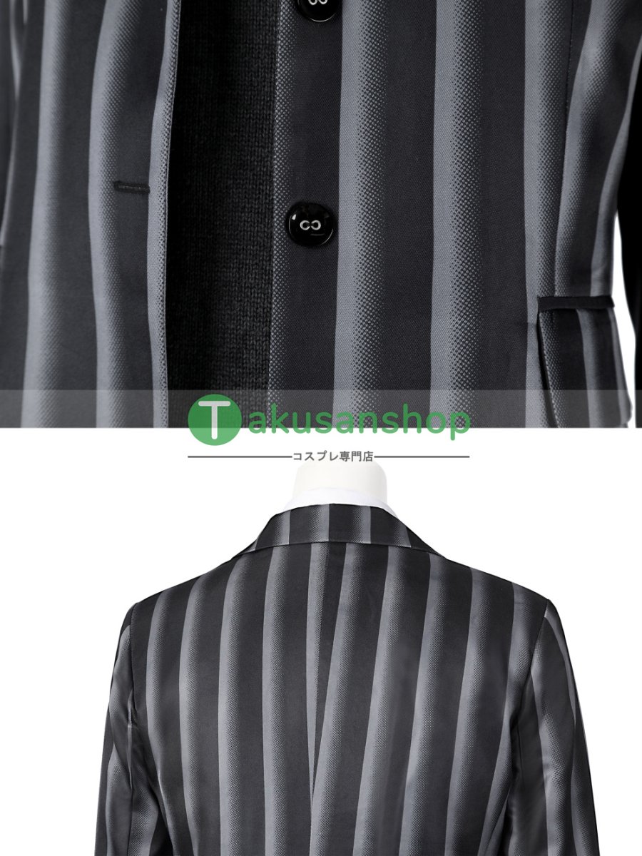 画像22: アダムス・ファミリー  ドラマ  ウェンズデー  Wednesday ネヴァーモア学園制服   風 コスチューム コスプレ衣装 (22)