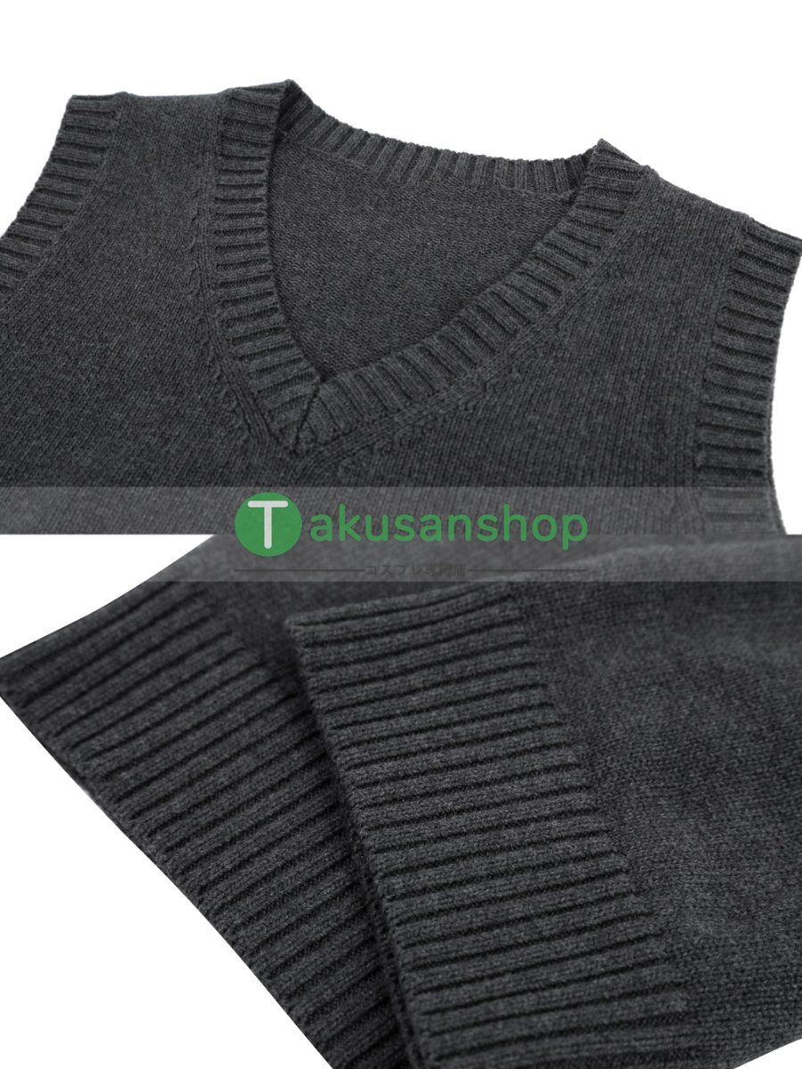 画像25: アダムス・ファミリー  ドラマ  ウェンズデー  Wednesday ネヴァーモア学園制服   風 コスチューム コスプレ衣装 (25)