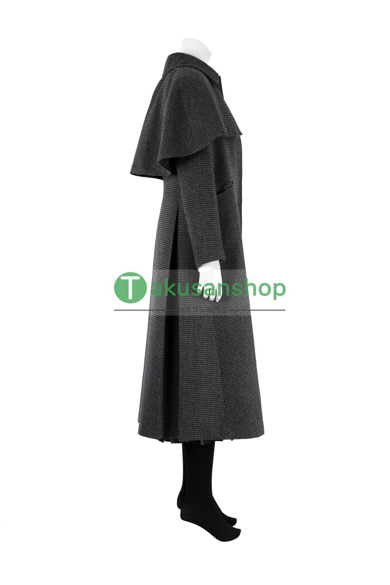 画像4: アダムス・ファミリー  ドラマ  ウェンズデー  Wednesday ネヴァーモア学園制服   風 コスチューム コスプレ衣装 (4)