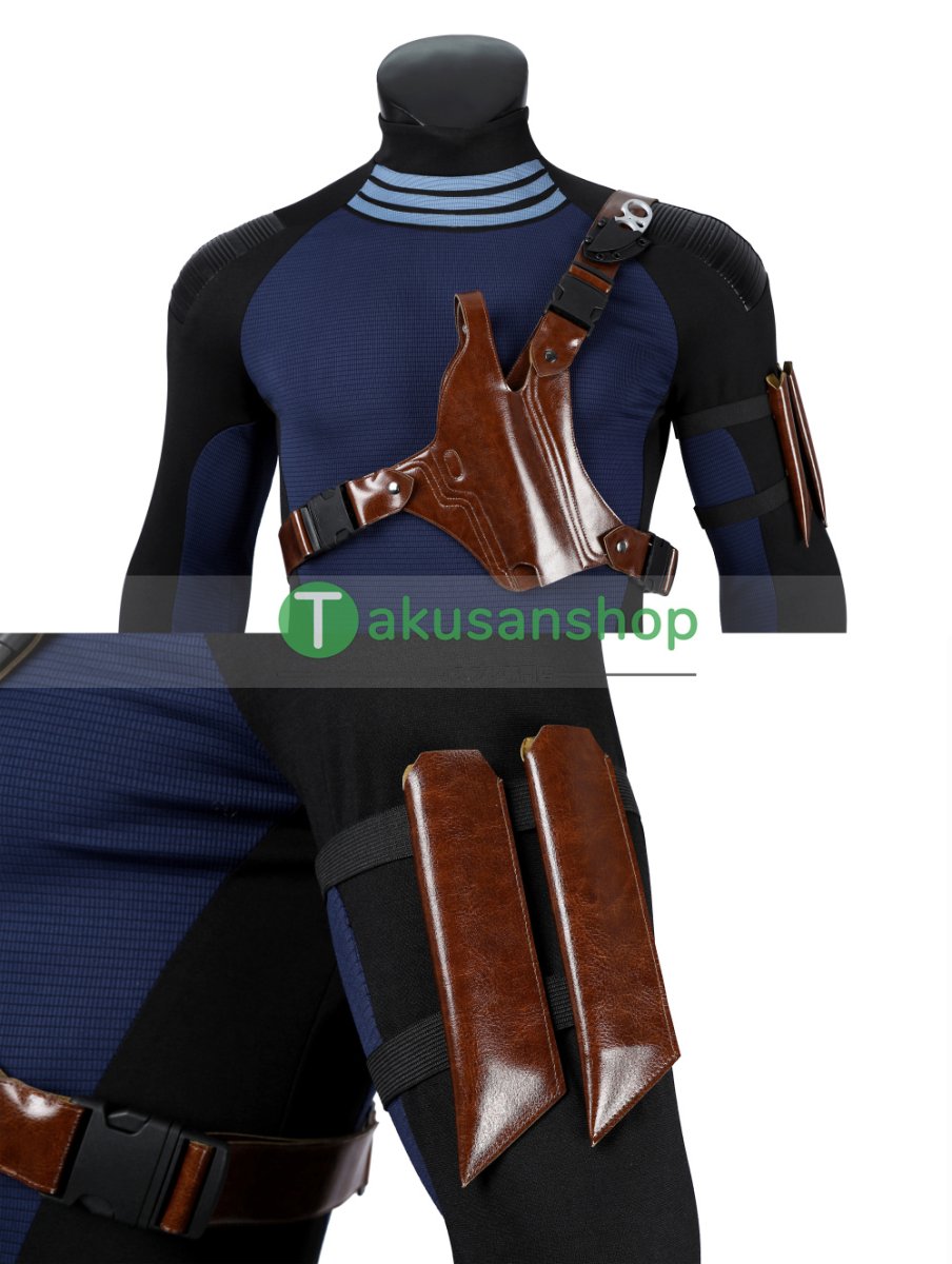 画像12: Daredevil: Born Again デアデビル：ボーン・アゲイン ブルズアイ Bullseye ベンジャミン・ポインデクスター  風 コスチューム コスプレ衣装 オーダーメイド (12)