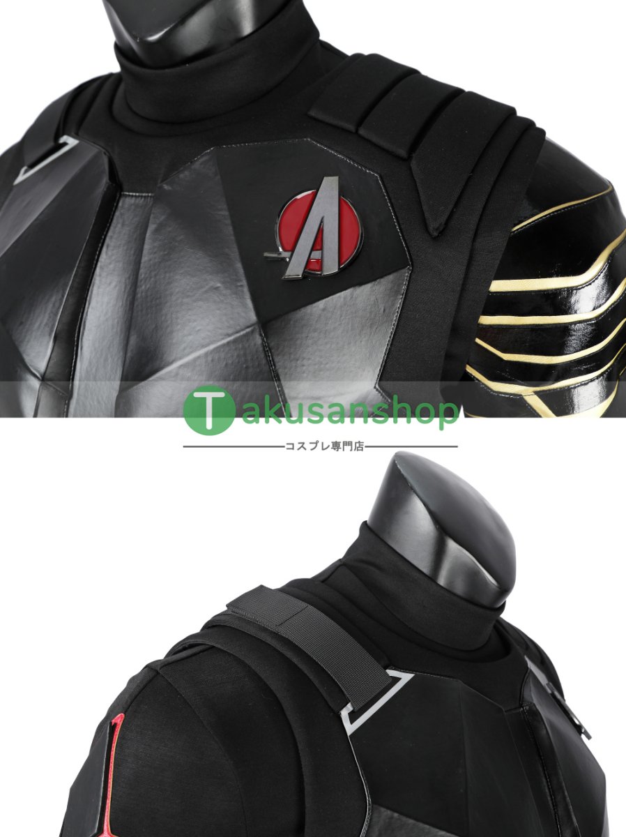 画像7: サンダーボルツ  Thunderbolts  ウィンター・ソルジャー バッキー・バーンズ  風 コスチューム コスプレ衣装  オーダーメイド (7)