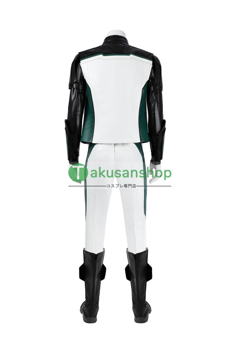 画像2: Superman 2025映画 スーパーマン:レガシー  グリーンランタン Green Lantern  風 コスチューム コスプレ衣装 コスプレ靴 ブーツ付き オーダーメイド (2)