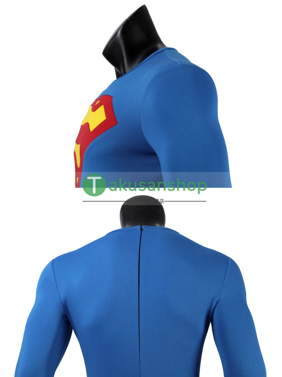 画像19: 1978映画 Superman スーパーマン クラーク・ケント  風 コスチューム コスプレ衣装 オーダーメイド  (19)