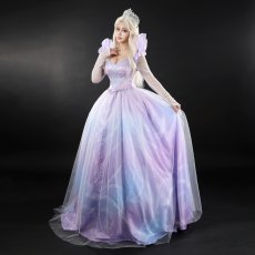 画像1: Wicked ウィキッド 永遠の約束  映画  グリンダ  風 コスチューム コスプレ衣装  オーダーメイド (1)
