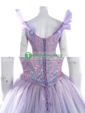 画像11: Wicked ウィキッド 永遠の約束  映画  グリンダ  風 コスチューム コスプレ衣装  オーダーメイド (11)