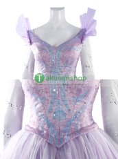 画像8: Wicked ウィキッド 永遠の約束  映画  グリンダ  風 コスチューム コスプレ衣装  オーダーメイド (8)