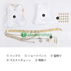 画像13: KPOPガールズ! デーモン・ハンターズ   ルミ Rumi  風 コスチューム コスプレ衣装 (13)