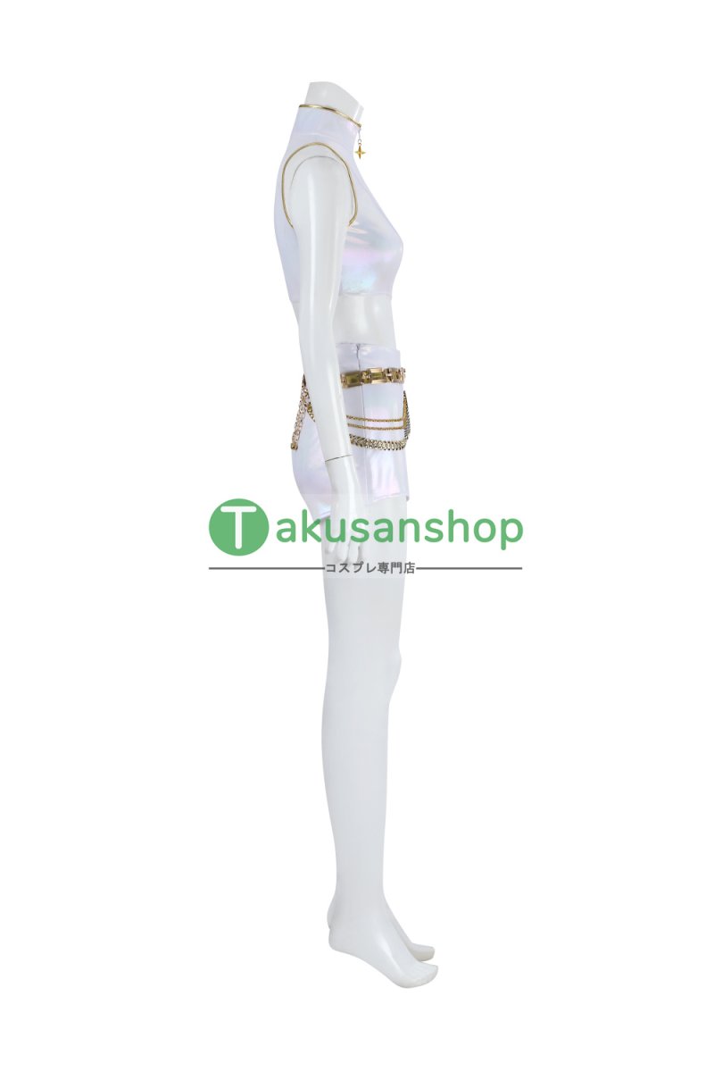 画像2: KPOPガールズ! デーモン・ハンターズ   ルミ Rumi  風 コスチューム コスプレ衣装 (2)