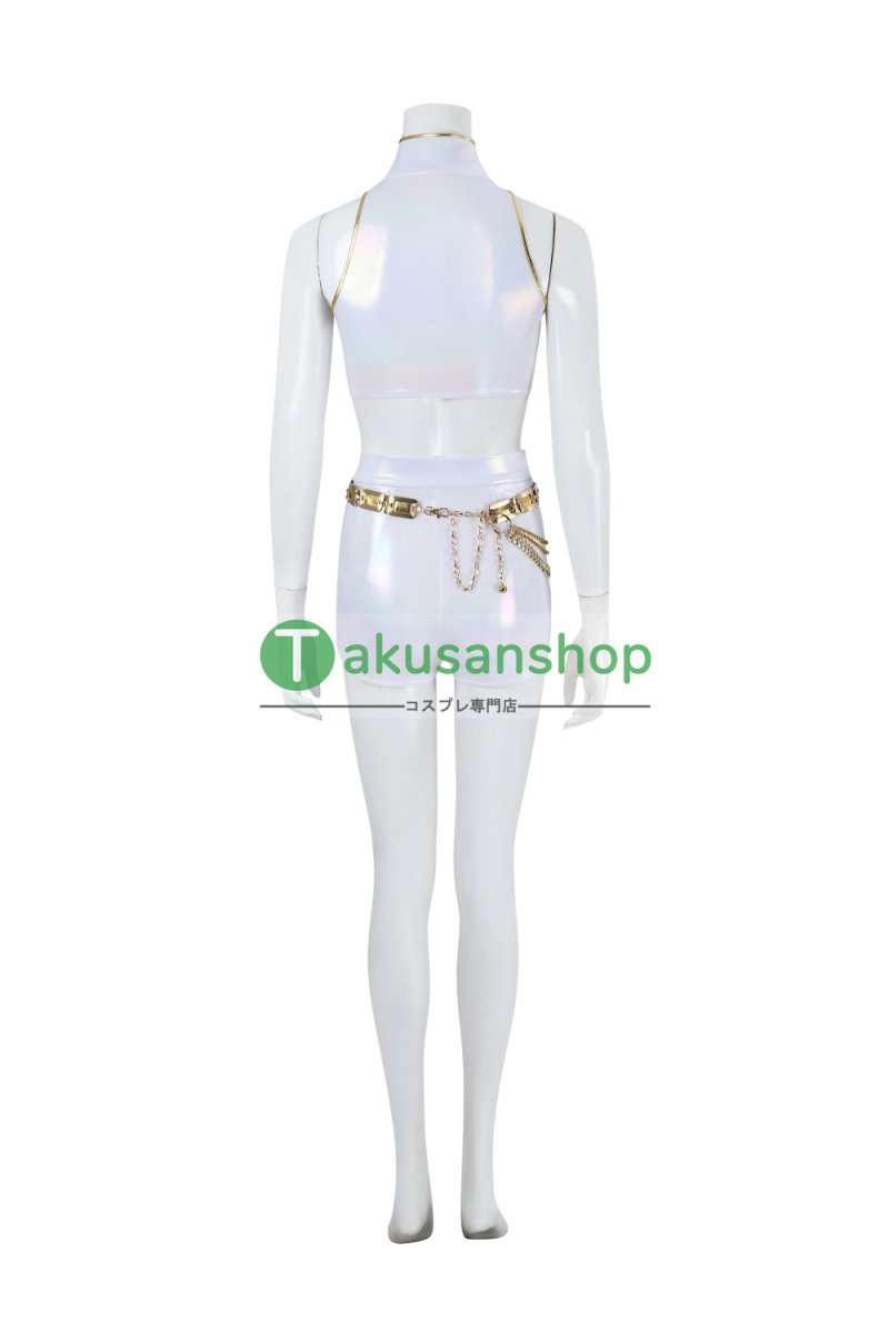 画像4: KPOPガールズ! デーモン・ハンターズ   ルミ Rumi  風 コスチューム コスプレ衣装 (4)