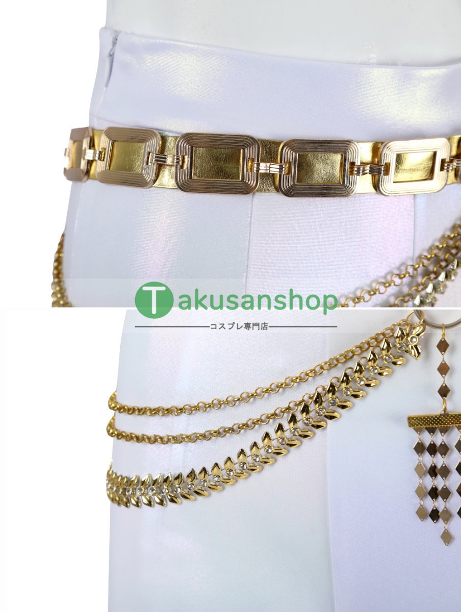 画像8: KPOPガールズ! デーモン・ハンターズ   ルミ Rumi  風 コスチューム コスプレ衣装 (8)